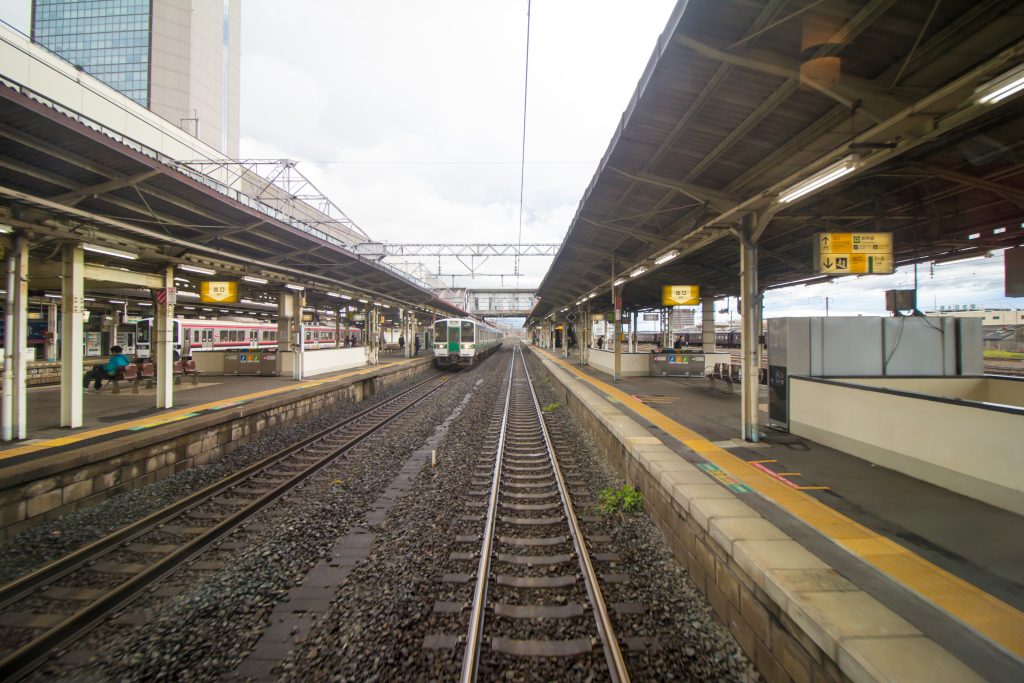 train platform